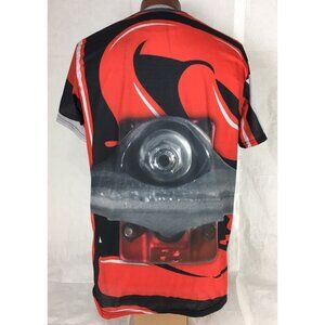 Evil Eye All Over Print T Shirt Adult Size XXL Made In The USA Beloved Rare